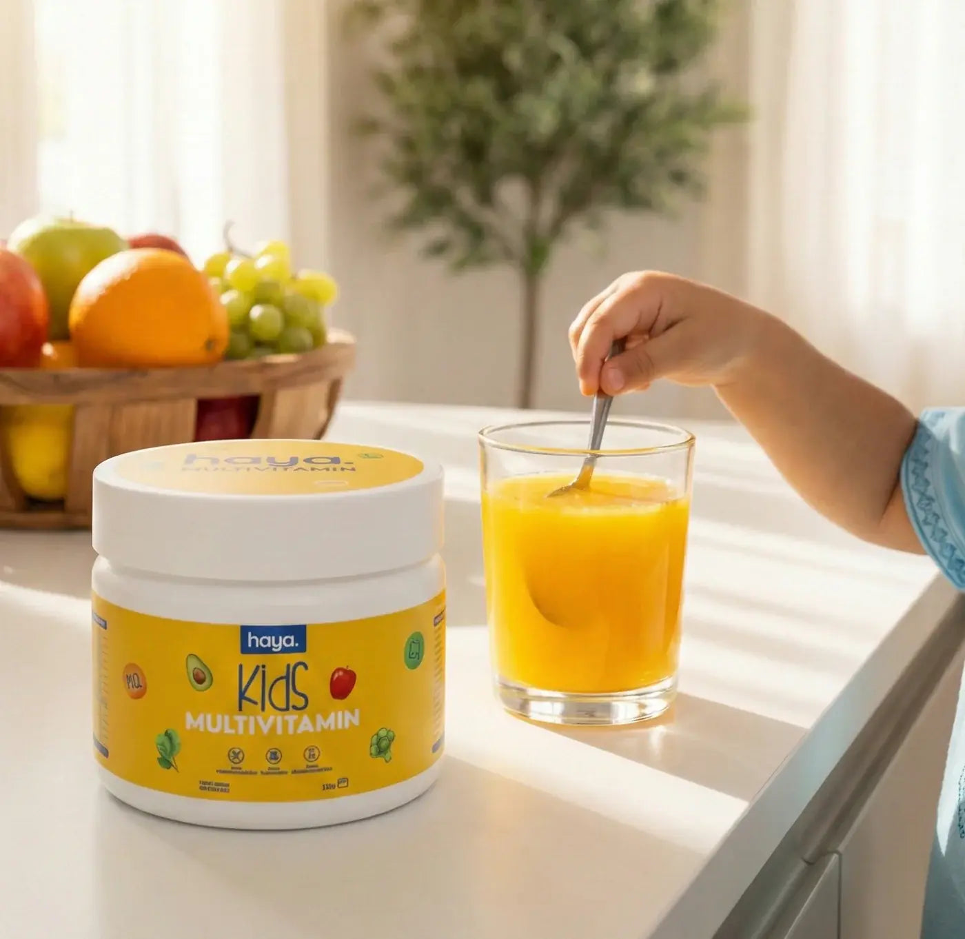 Haya Kids Multivitamin routine
