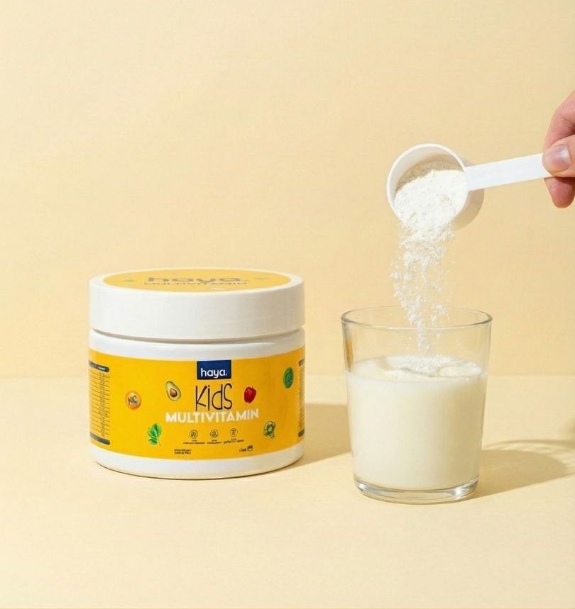 Haya Kids Multivitamin routine